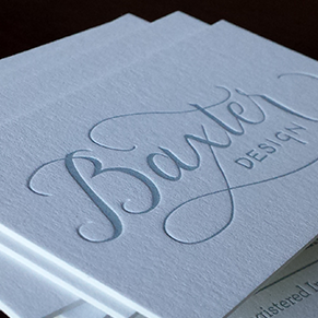LETTERPRESS BUSINESS CARDS