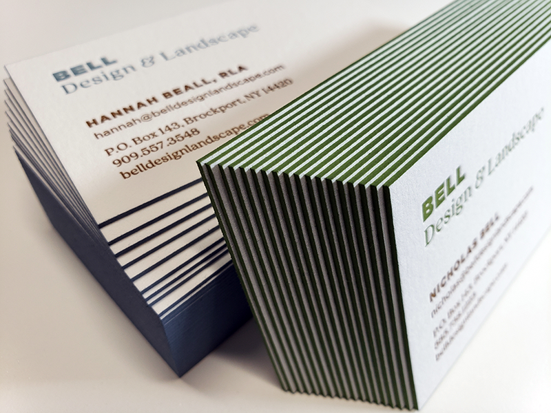 Letterpress Business Cards