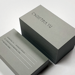 GREY BUSINESS CARDS