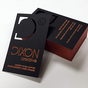 BLACK BUSINESS CARDS