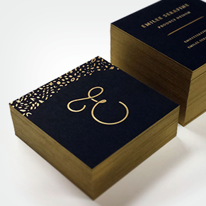 BLACK BUSINESS CARDS