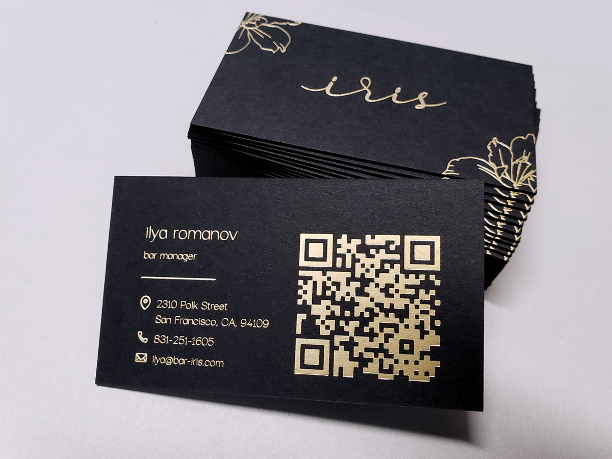 Black Business Cards