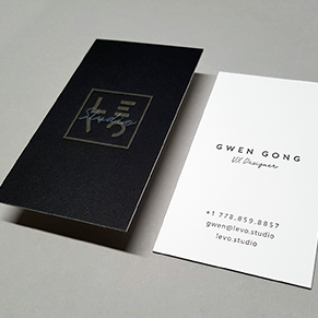 DUPLEX BUSINESS CARDS