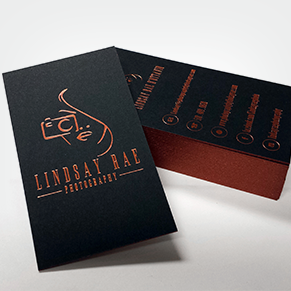 BLACK BUSINESS CARDS