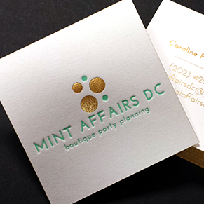 LETTERPRESS BUSINESS CARDS