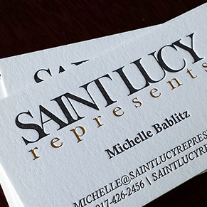 LETTERPRESS BUSINESS CARDS