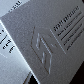 LETTERPRESS BUSINESS CARDS