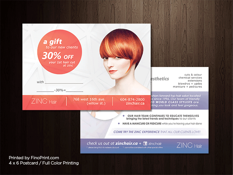 Postcards, Full-Color Printing, 4"x6" Postcard