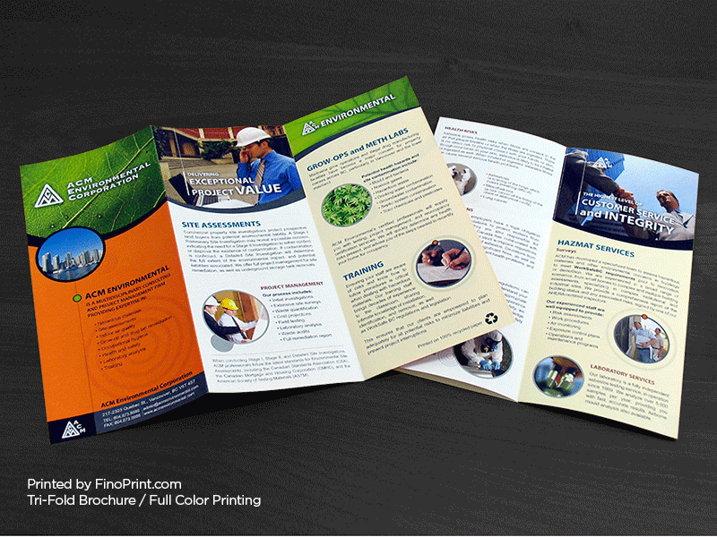 Brochures, Full-color Printing,Tri-fold Flyer, Flyers