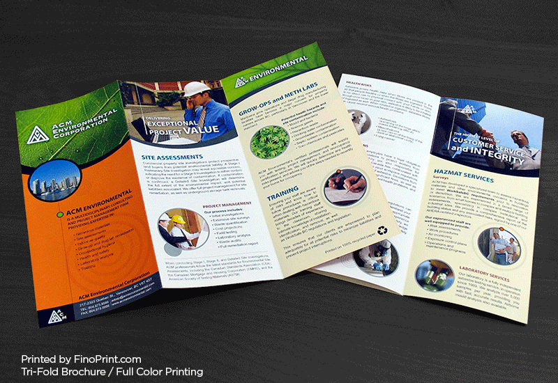 Brochures, Full-color Printing,Tri-fold Flyer, Flyers