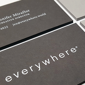 GREY BUSINESS CARDS