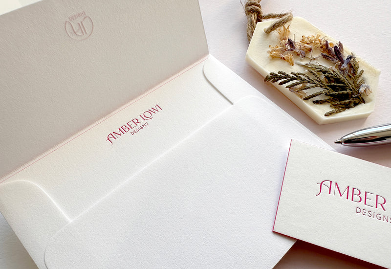 Letterpress Notecard with Envelopes