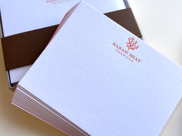 Letterpress Notecard with Envelopes