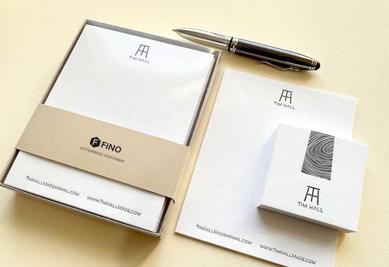 Letterpress Notecard with Envelopes