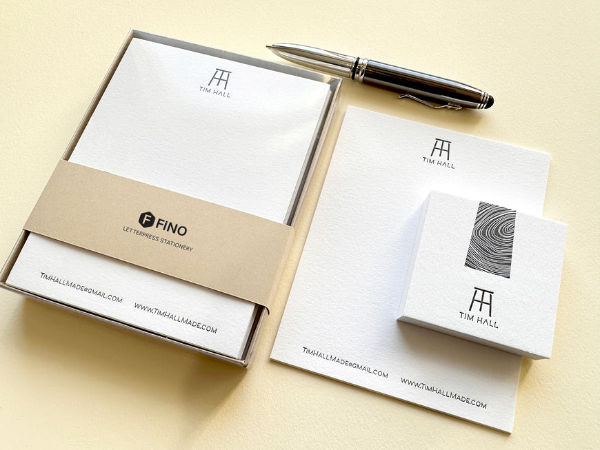 Letterpress Notecard with Envelopes