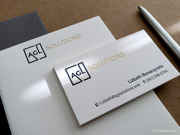 Letterpress Business Card